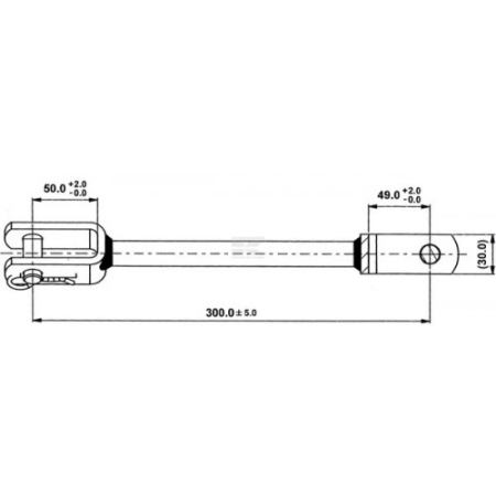 Tiranti tractoare japoneze set complet Kubota, Yanmar, Iseki, Mitsubishi, Shibaura, Hinomoto Honda, 9 piese [5]