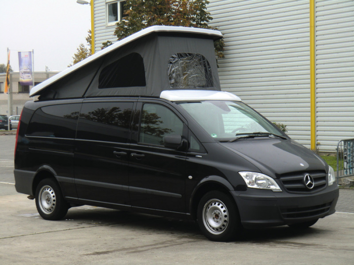 Acoperiș de dormit super plat Mercedes Vito/Viano extra lung din anul construcției 04/2004 [1]