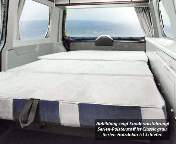 Bancă de dormit VW T6/T5 CityVan V3000 dimensiune 14 1305 mm lățime, 3 locuri, [2]