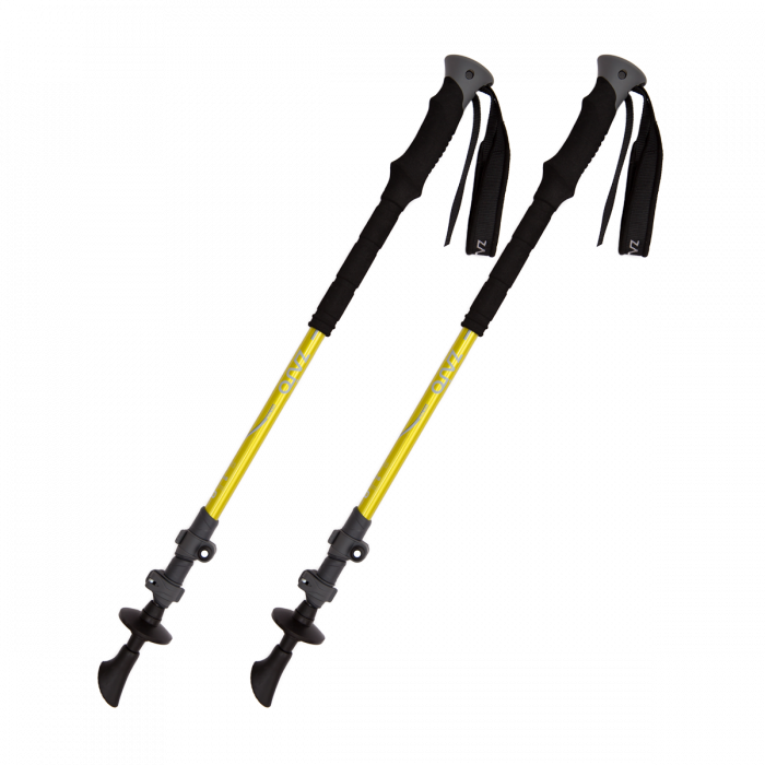 Bete trekking drumetie Zajo Poles Alu Pro, 3 sectiuni, 66 cm - 135 cm Culoare Verde [1]
