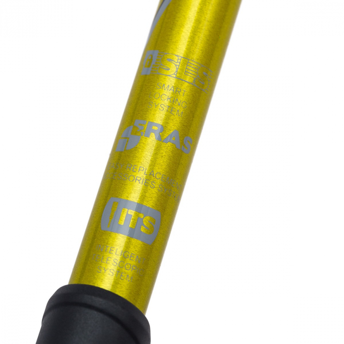 Bete trekking drumetie Zajo Poles Alu Pro, 3 sectiuni, 66 cm - 135 cm Culoare Verde [2]