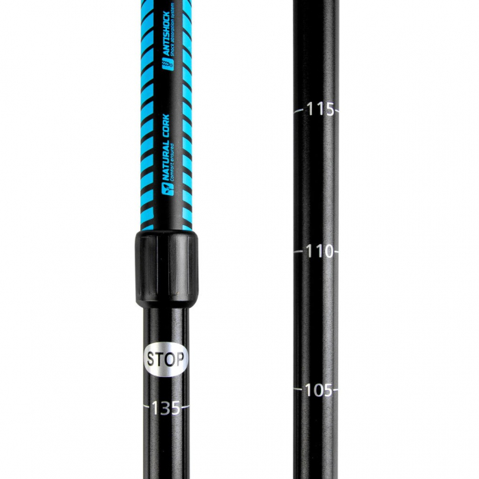 Bete trekking telescopice Spokey Creek, 3 segmente, 105-135 cm [7]