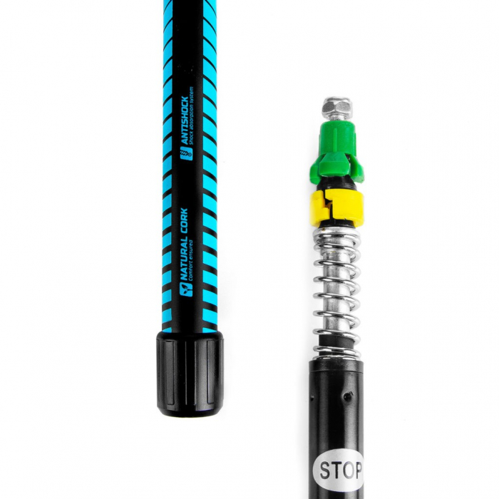 Bete trekking telescopice Spokey Creek, 3 segmente, 105-135 cm [6]