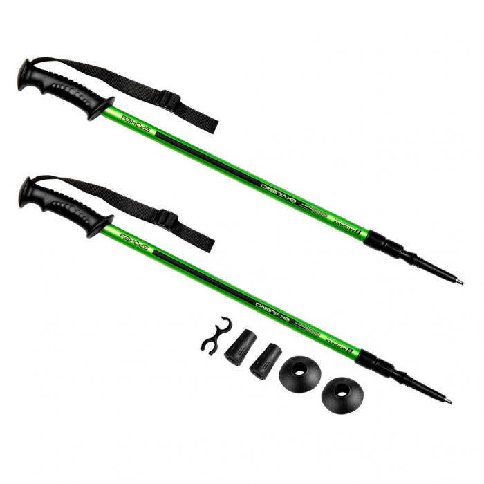Bete trekking telescopice Spokey Eqvilibro, 3 segmente, 105-135 cm, verzi [8]