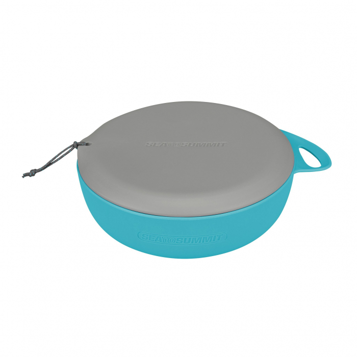 Bol camping Sea To Summit Delta bowl cu capac, volum 750 ml, pacific blue [3]