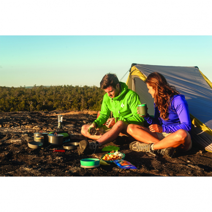 Bol camping Sea To Summit Delta bowl cu capac, volum 750 ml, portocaliu [4]