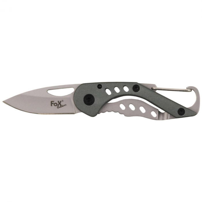 Briceag Fox Outdoor Jack knife piccolo one handed, cu carabina [2]