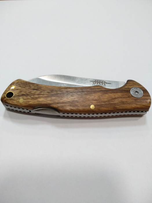 Briceag Joker, lama 7.8 cm otel inox, blocabila, maner lemn [4]