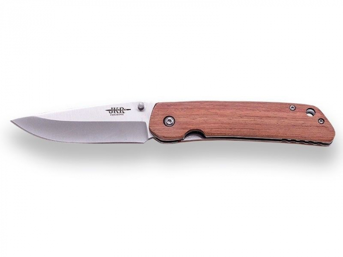 Briceag Joker, lama 8.5 cm otel inox, blocabila, maner lemn [1]