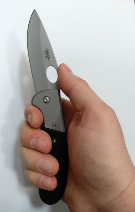 Briceag Joker, lama 8.7 cm otel inox, blocabila, maner lemn JKR651 [2]