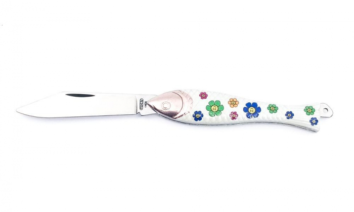Briceag Mikov Rybicka Fish Knife maner floral pictat manual [2]