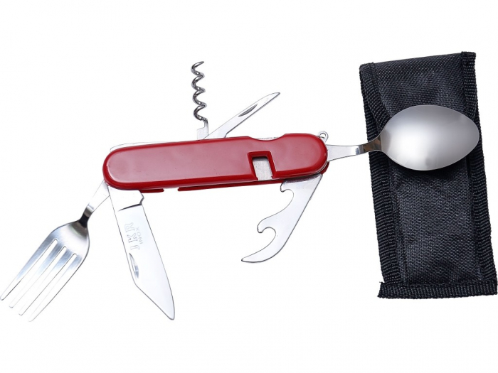 Briceag multifunctional cu tacamuri si husa Joker [2]