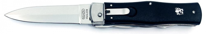 Briceag multifunctional Mikov Predator inoxidabil, cu teaca piele 241-NH-3/KP [5]