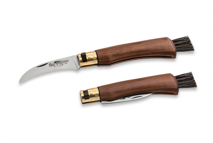 Briceag Old Bear Mushroom walnut pentru ciuperci, lama 68 mm [3]