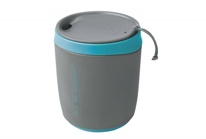 Cana 473 ml cu capac Sea To summit Delta InsulMug, leak proof, pacific blue [3]