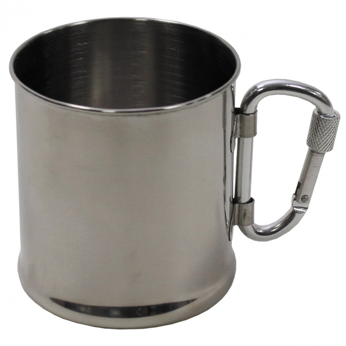 Cana inox cu carabina, 220 ml, cu carabina Fox Outdoor [3]