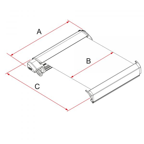 Copertina Fiammastore F80, negru, 454 cm [5]