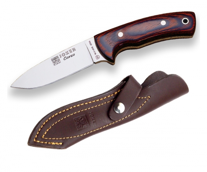 Cutit Joker Corzo, lama inox 10 cm, teaca piele [3]