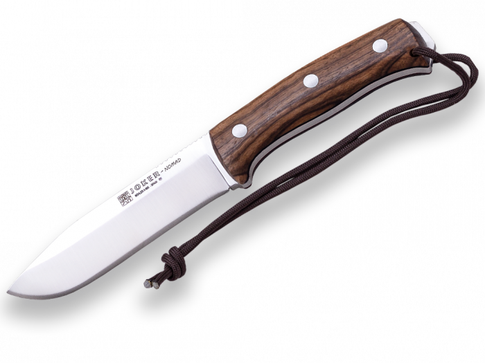 Cutit Joker Nomad lama otel inox, maner micarta, teaca piele [2]