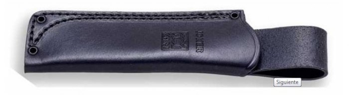 Cutit Joker Nomad lama otel inox, maner micarta, teaca piele [3]