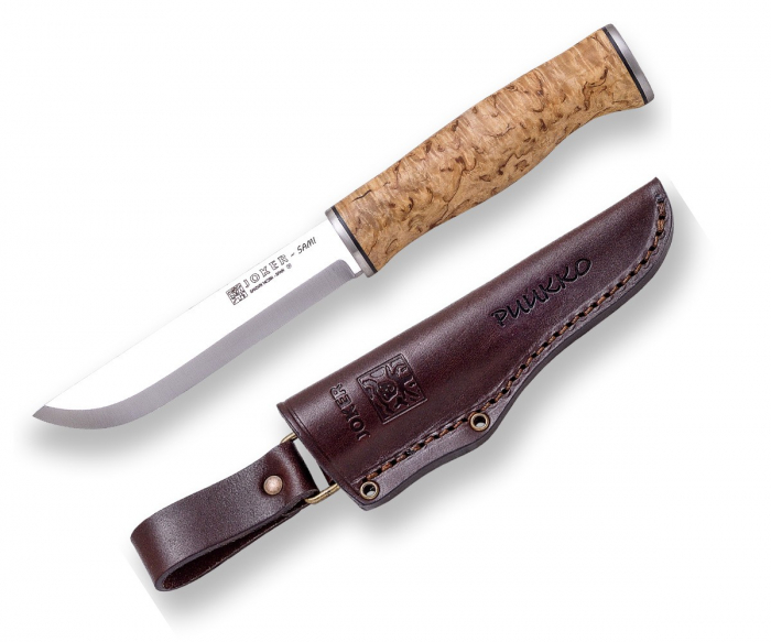 Cutit Joker Sami bushcraft, maner mesteacan, otel inox, lama 12.3 cm [4]