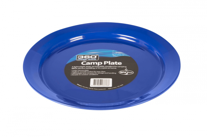 Farfurie camping 360 Degrees Camp Plate, diametru 25 cm, BPA free [2]
