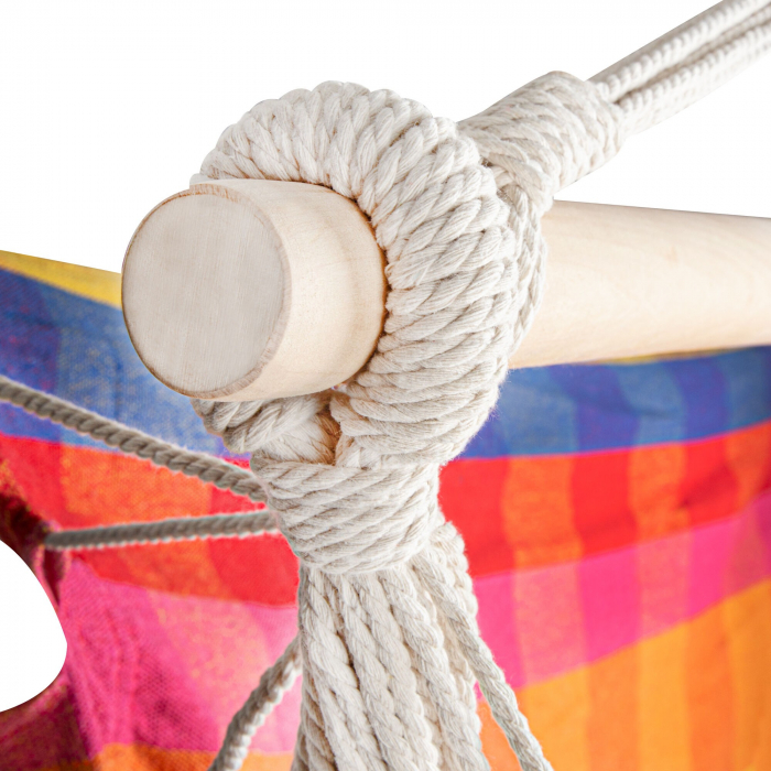 Hamac dublu Spokey bench deluxe multicolor [3]