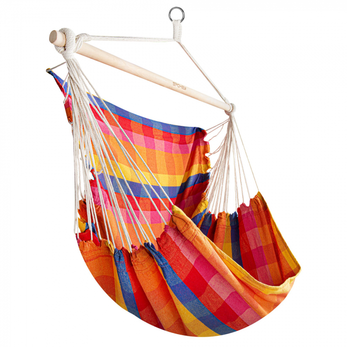 Hamac dublu Spokey bench deluxe multicolor [2]