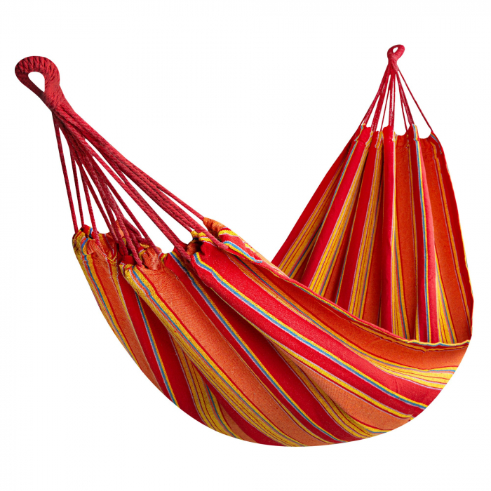 Hamac Spokey Ipanema bumbac, 200 x 100 cm, multicolor, max 120 kg [8]