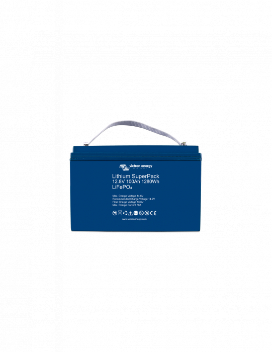 Lithium SuperPack 12.8V/100Ah High current (M8) [2]