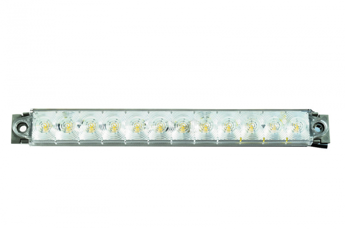 LED intermitent clar / crom, Kat2a, 9-32V, 2.4W W IP67, cablu 500mm [1]