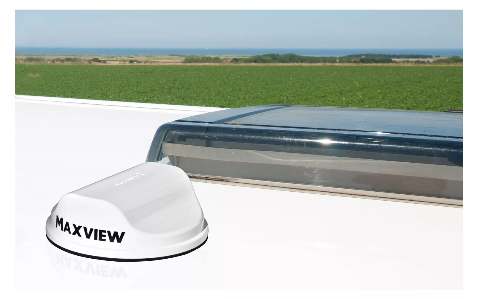 Maxview Roam mobil 4G/5G - Antena WiFi cu router alb Montaj inclus [2]