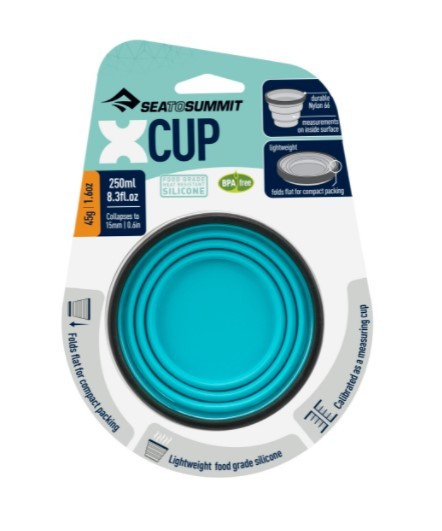 Pahar / cana pliabila 250 ml Sea To Summit X Cup pacific blue [4]