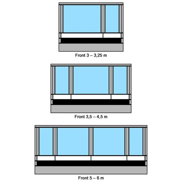 Panou frontal Thule Residence G3, 3 m x 215-274 cm [3]