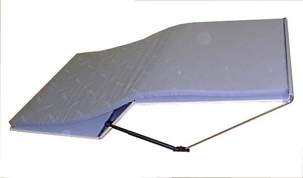 Pat de dormit de acoperiș VWT4 kR superfl.front înalt, laminat gri deschis [2]