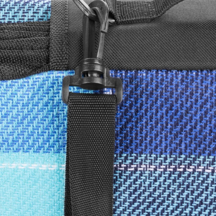 Patura picnic impermeabila 150x180 cm Spokey Flannel, captusita cu aluminiu [7]