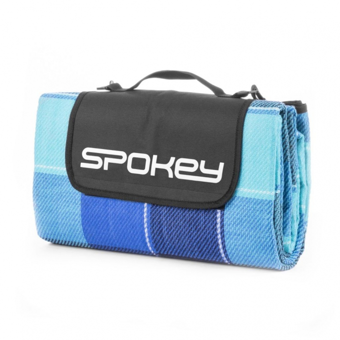 Patura picnic impermeabila 150x180 cm Spokey Flannel, captusita cu aluminiu [2]
