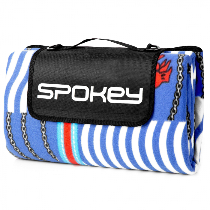 Patura picnic impermeabila 150x180 cm Spokey Picnic Amber, captusita cu aluminiu [2]