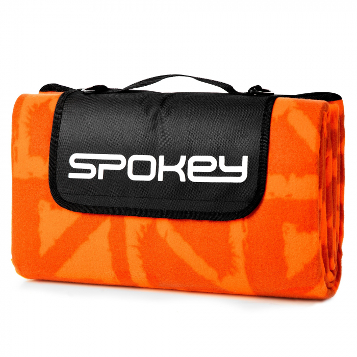 Patura picnic impermeabila 150x180 cm Spokey Picnic Apricot, captusita cu aluminiu [2]