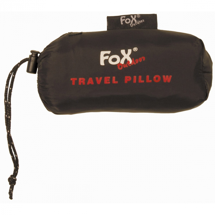 Perna gonflabila Fox Outdoor, neagra, 35 x 25 x 10 cm, 80 grame [2]