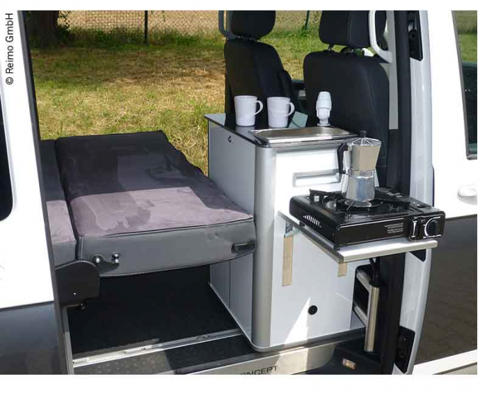 Piesa REIMO Easy-Kitchen pentru VW T6/T5 & MB Vito - instalare pe dreapta - alb lucios [3]