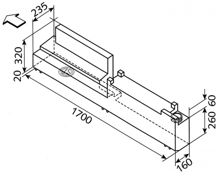 Rezervor apa MB Sprinter / VW LT din 1997 - 54 l [1]