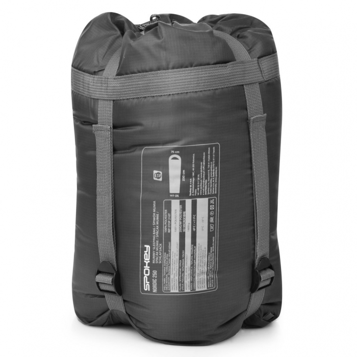 Sac de dormit 3 sezoane Spokey Nordic 250, negru [11]