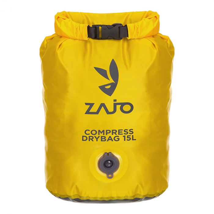 Sac impermeabil Zajo Compress Drybag 15 litri Culoare Galben [16]