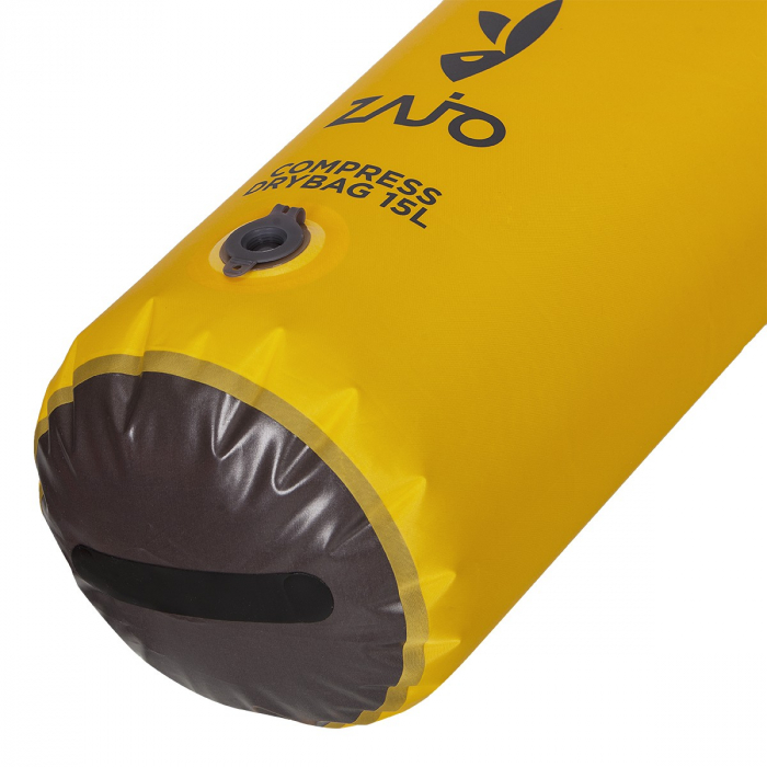 Sac impermeabil Zajo Compress Drybag 15 litri Culoare Galben [12]