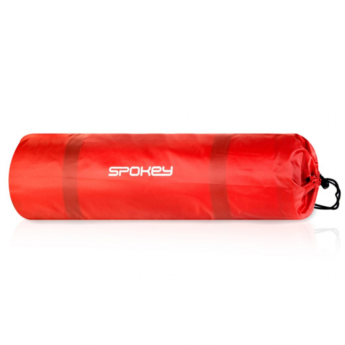 Saltea autogonflabila cu perna 186 x 50 x 2.5 cm Spokey Savory Pillow, rosie [4]
