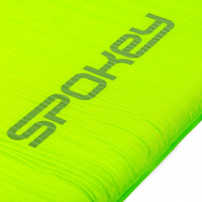 Saltea autogonflabila cu perna 186 x 50 x 2.5 cm Spokey Savory Pillow, verde [6]