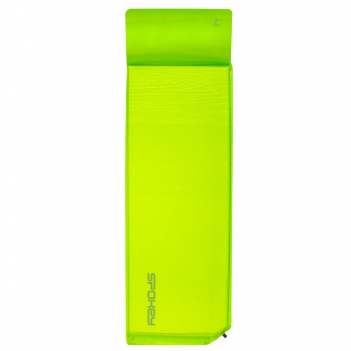 Saltea autogonflabila cu perna 186 x 50 x 2.5 cm Spokey Savory Pillow, verde [3]