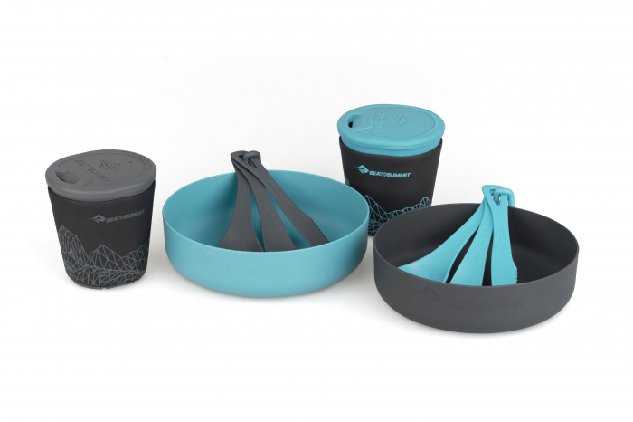 Set vase camping 2 persoane Sea To Summit Delta Light Camp Set 2.2 Pacific Blue / Grey [9]