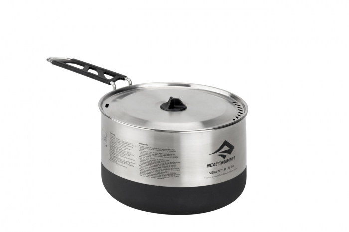 Set vase camping 2 persoane Sea To Summit Sigma Cookset 2.1 BPA free [12]